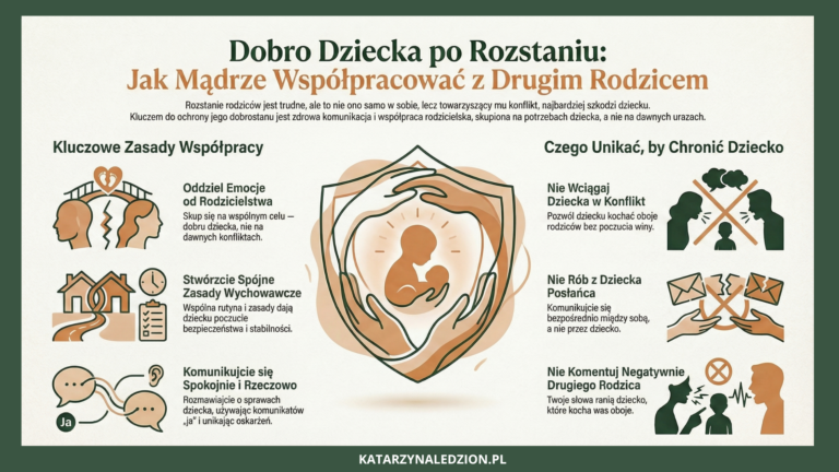 Jak współpracować z byłym partnerem dla dobra dziecka?